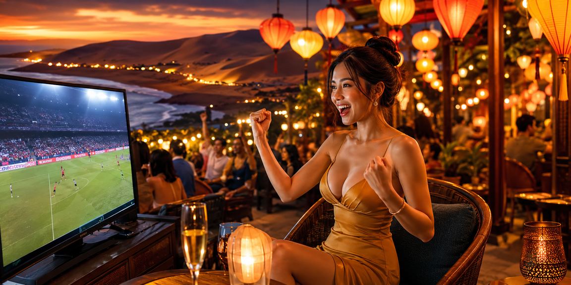 Cá cược thể thao tại chợ đêm Hội An, không khí sôi động về đêm