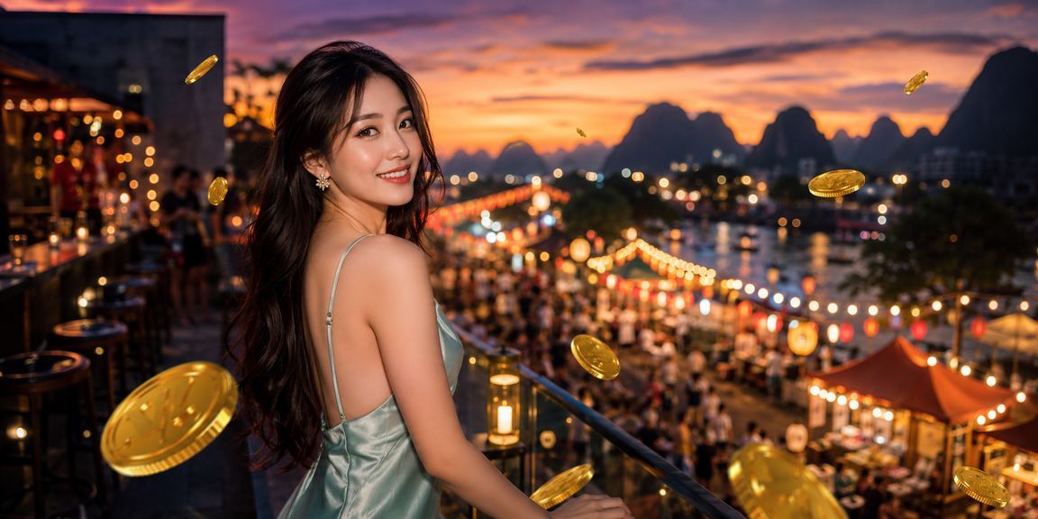 Không khí chợ đêm và giải trí casino sôi động tại Ninh Bình